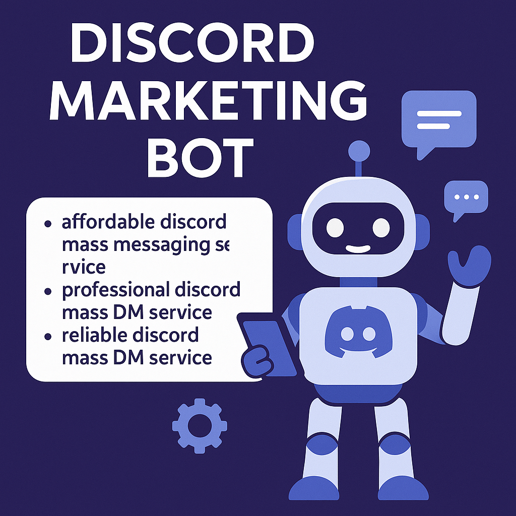 Analytics report for a professional discord mass DM service: deliveries, replies, clicks by cohort