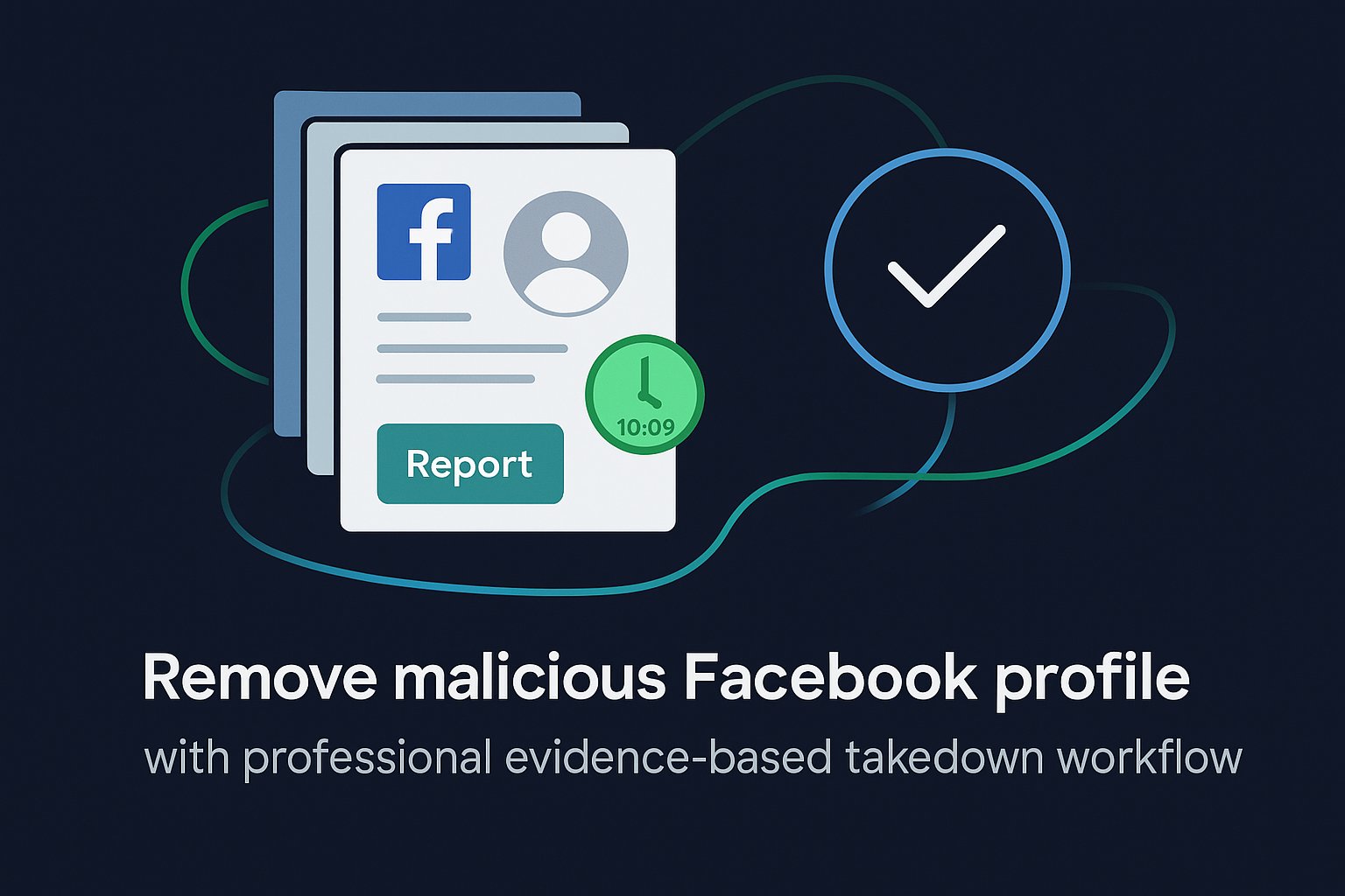 Remove malicious Facebook profile with professional evidence-based takedown workflow