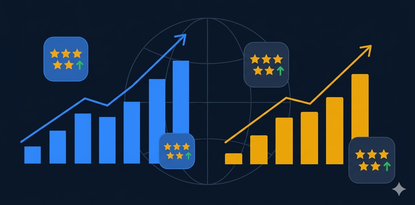 Statistics showing impact of negative search results on consumer trust and business revenue