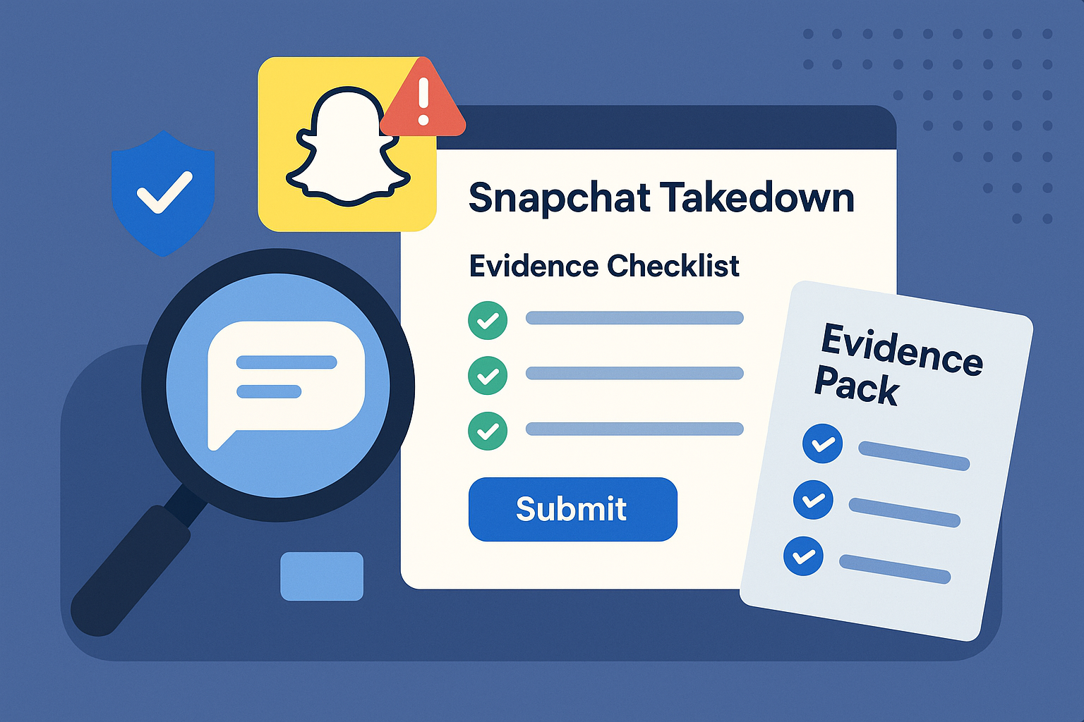 professional snapchat takedown help with evidence-based workflow for removing malicious snapchat account
