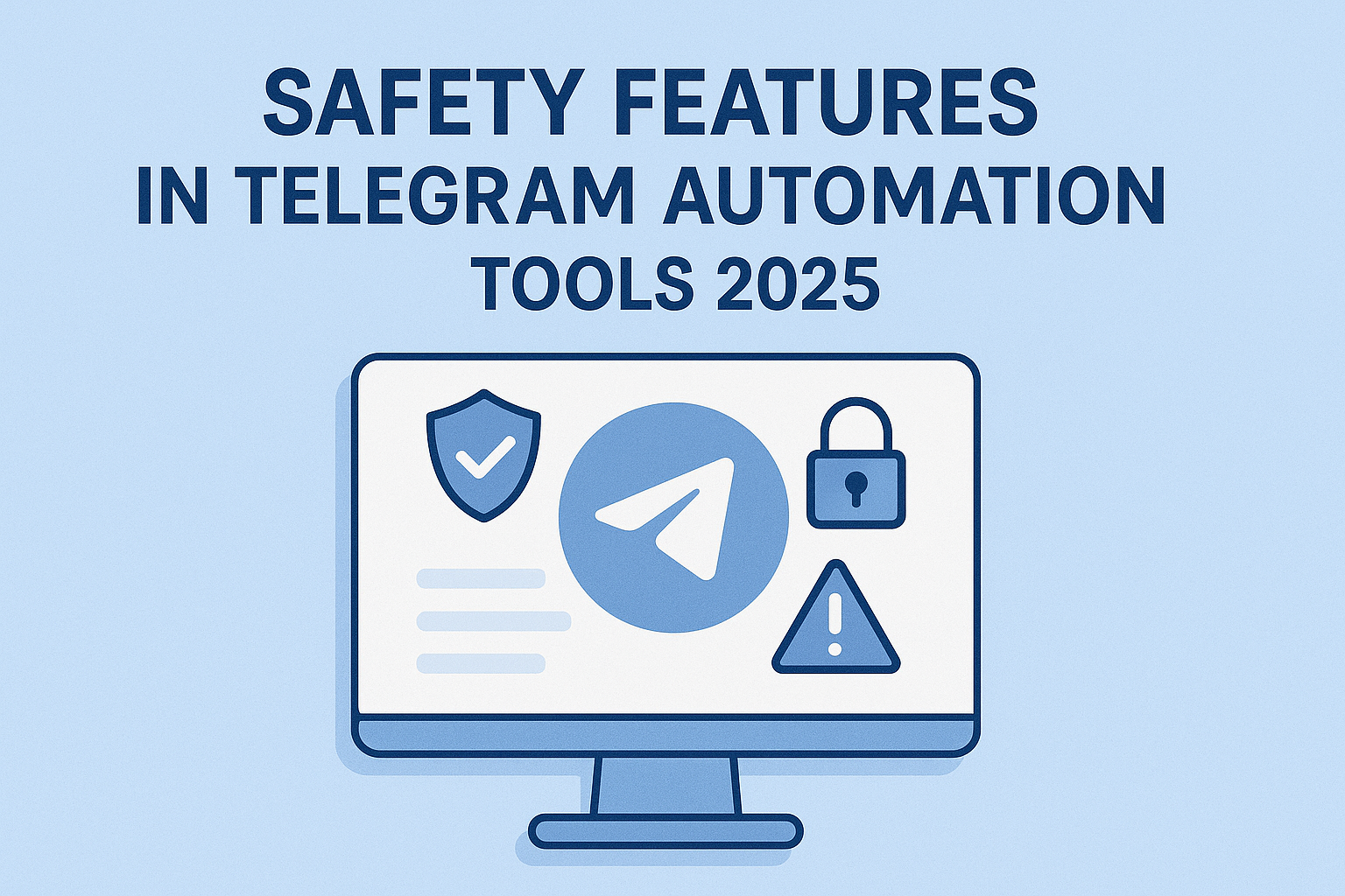 Safety features in Telegram automation tools 2025