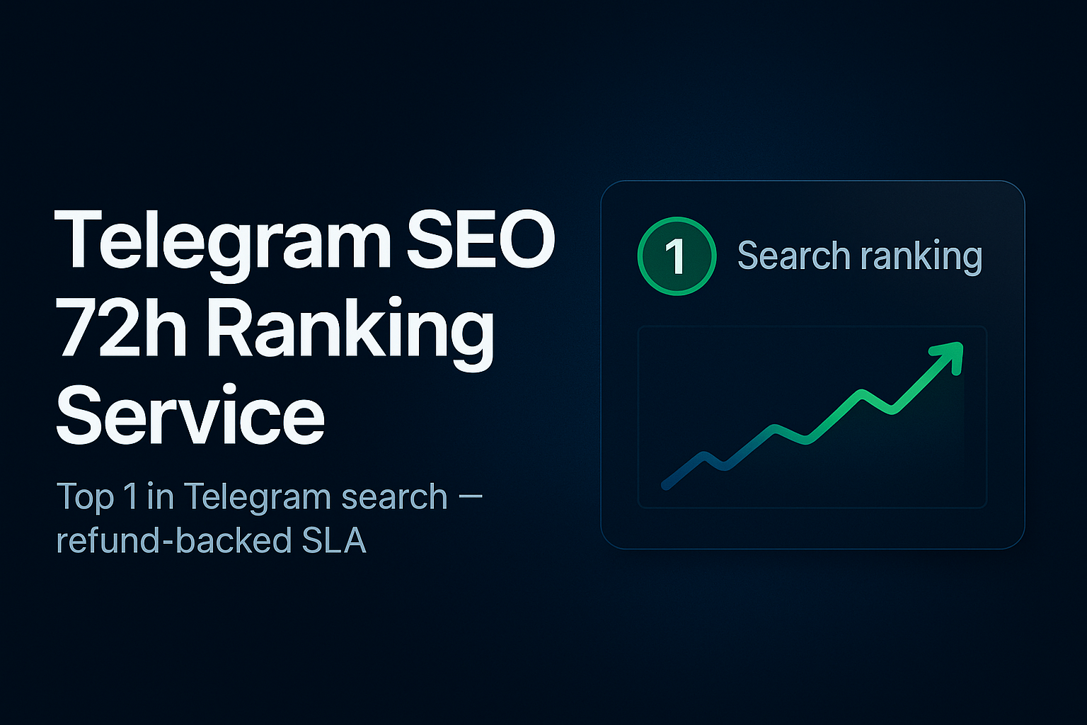 Telegram top search for keywords — Telegram SEO 72h Ranking Service proof and ranking workflow
