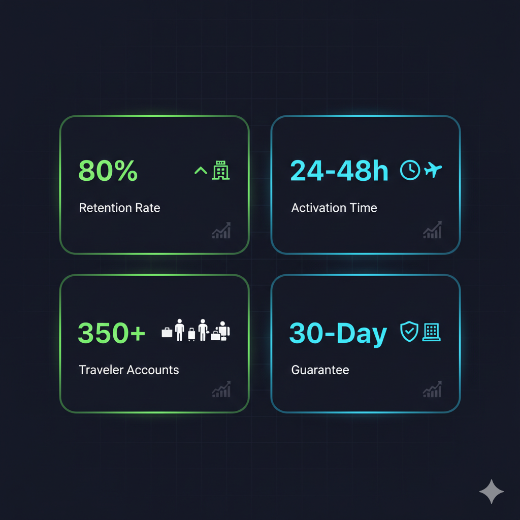 Trust indicators for professional TripAdvisor reputation influence service with verified traveler account statistics